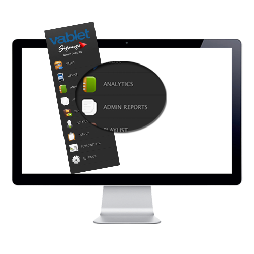 vablet Content Management Platform with Analytics