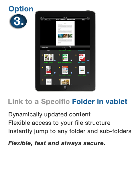 Custom business app for iPad Custom business app for iPad