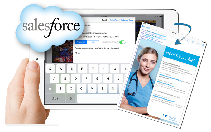 Brand Your vablet Emails and Sync with Salesforce1