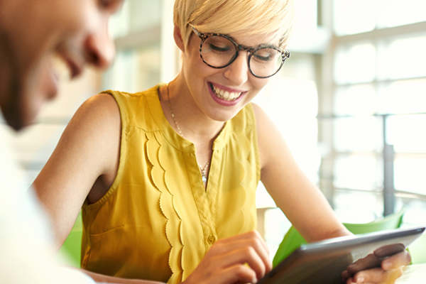 Woman and Enterprise Content Management