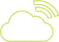 Push Notifications Cloud Icon for Digital Sales Enablement Tools