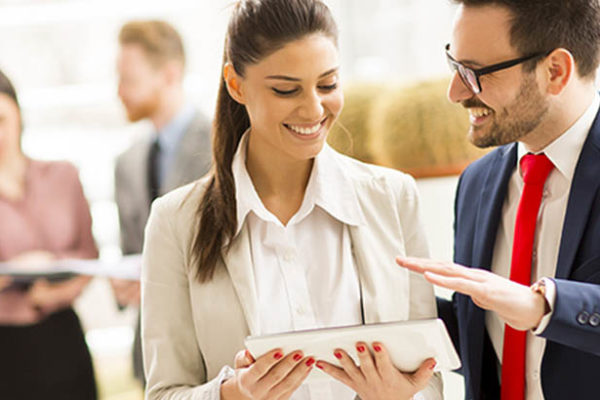 Woman Leading Class on Closed Loop Marketing Tools and Technology